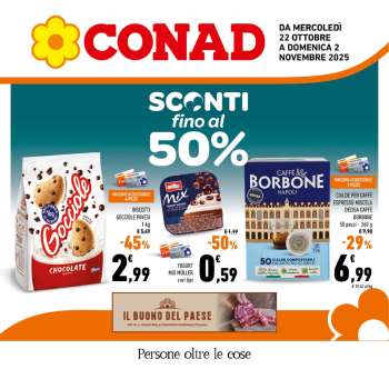 Volantino Conad - 22/10/2025 - 2/11/2025.