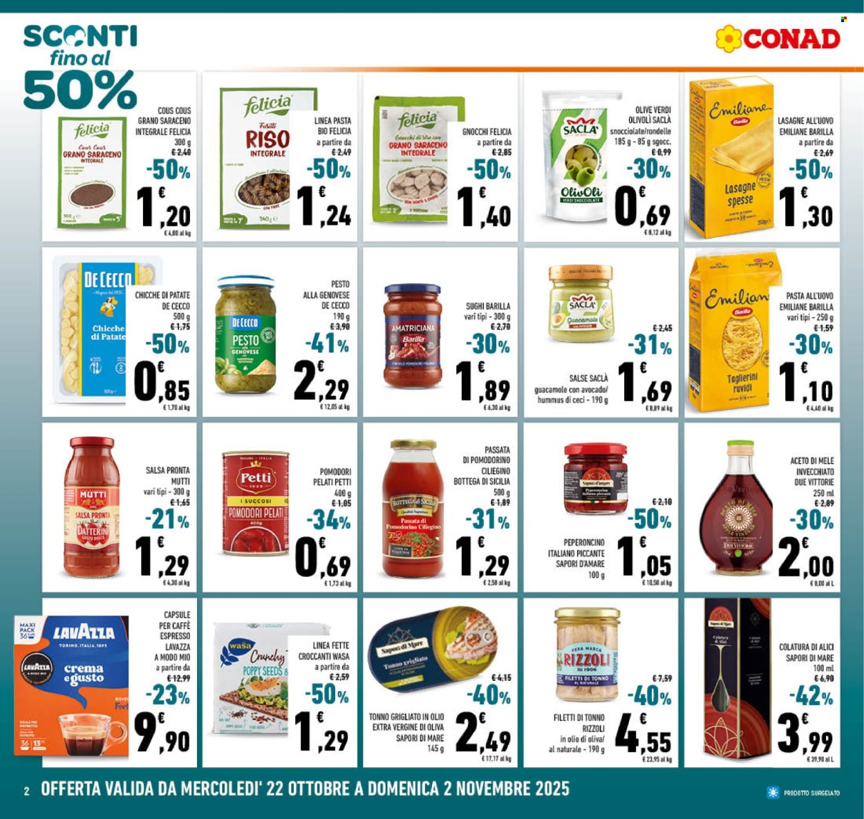 Volantino Conad - 22/10/2025 - 2/11/2025. Pagina 2