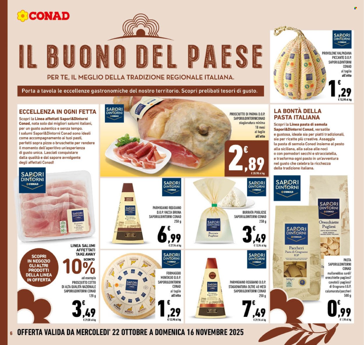 Volantino Conad - 22/10/2025 - 2/11/2025. Pagina 6