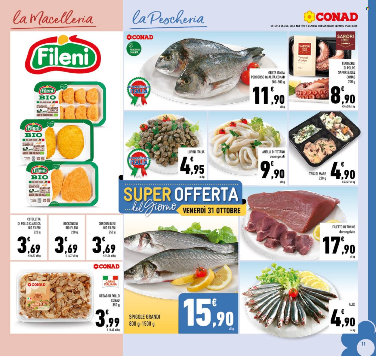 Volantino Conad - 22/10/2025 - 2/11/2025. Pagina 11