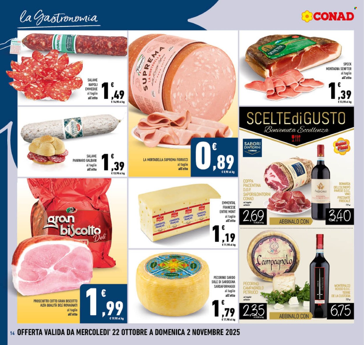 Volantino Conad - 22/10/2025 - 2/11/2025. Pagina 14