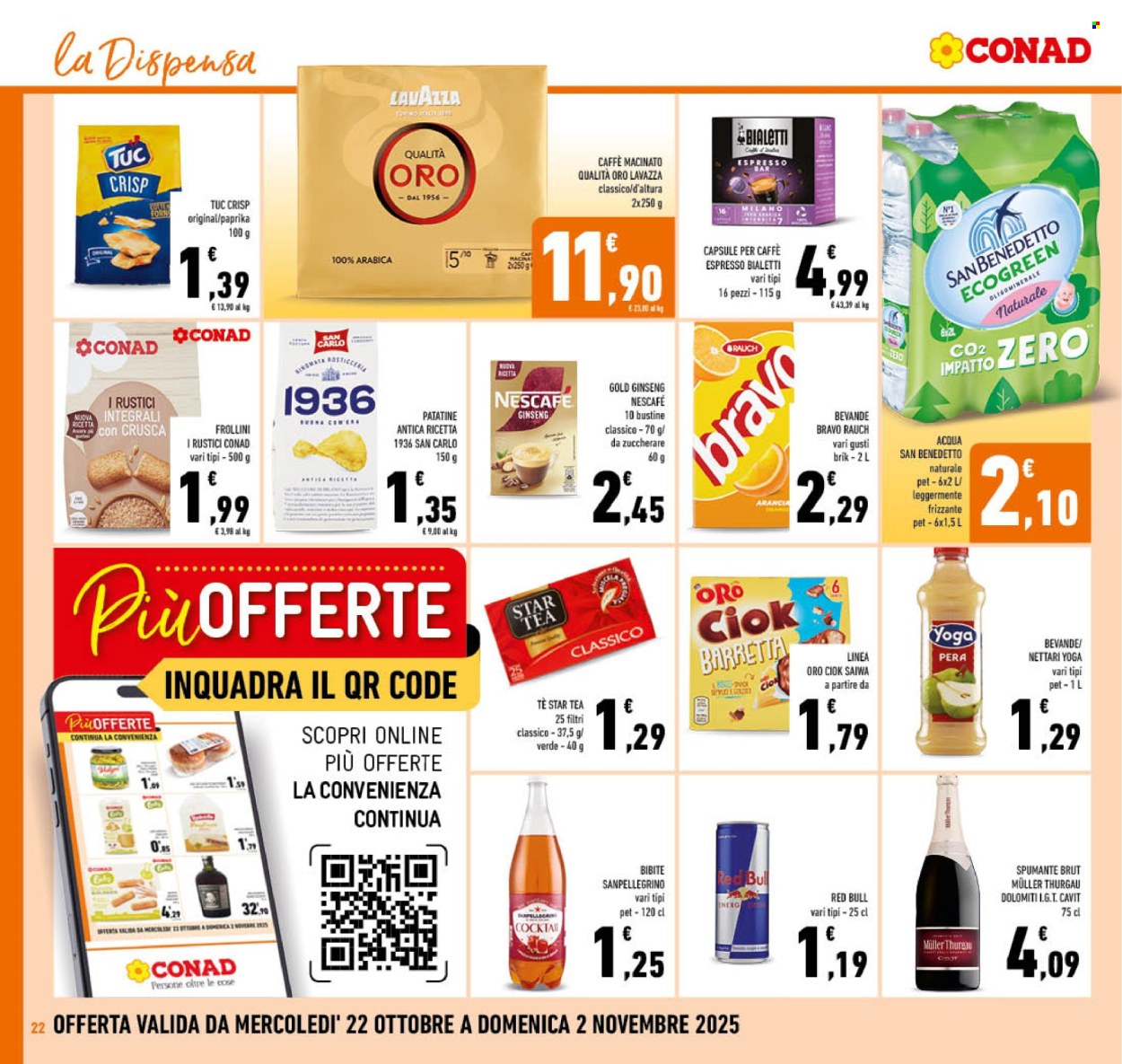 Volantino Conad - 22/10/2025 - 2/11/2025. Pagina 22