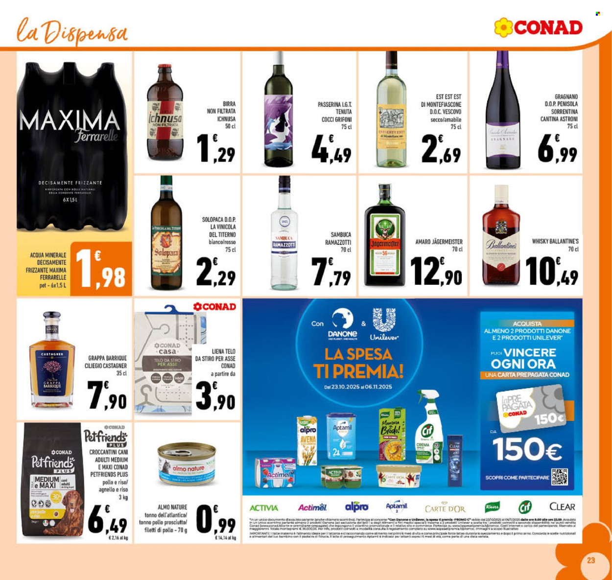 Volantino Conad - 22/10/2025 - 2/11/2025. Pagina 23