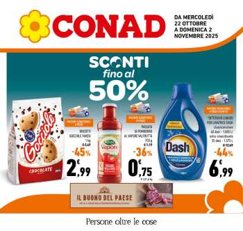 Volantino Conad - 22/10/2025 - 2/11/2025.