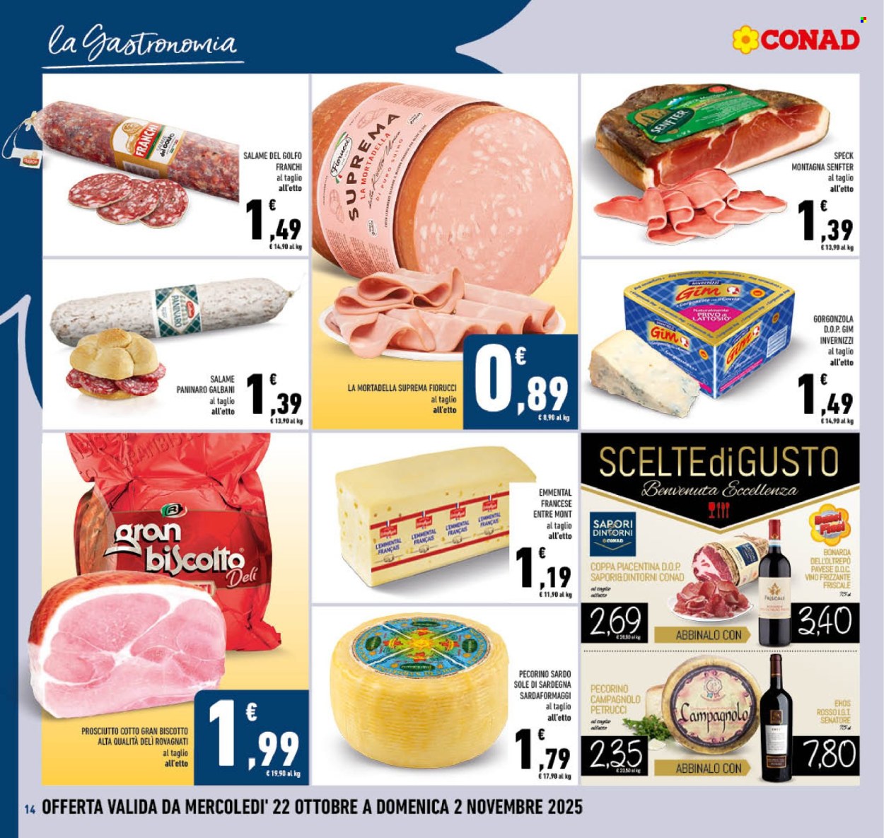 Volantino Conad - 22/10/2025 - 2/11/2025. Pagina 14
