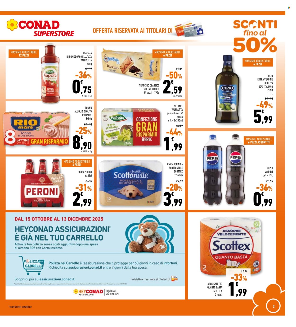 Volantino Conad Superstore - 22/10/2025 - 2/11/2025. Pagina 3