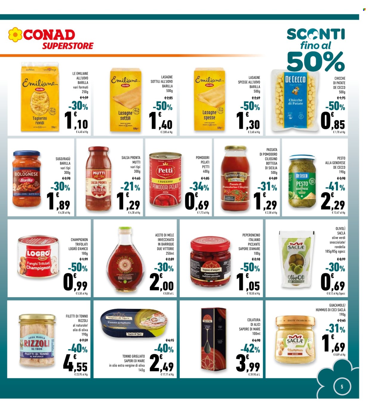 Volantino Conad Superstore - 22/10/2025 - 2/11/2025. Pagina 5