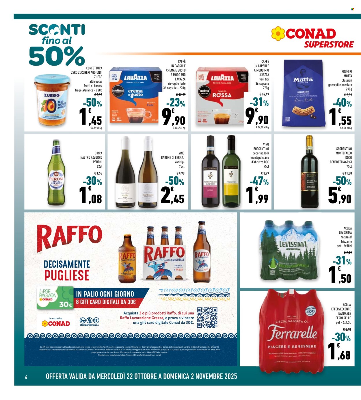 Volantino Conad Superstore - 22/10/2025 - 2/11/2025. Pagina 6