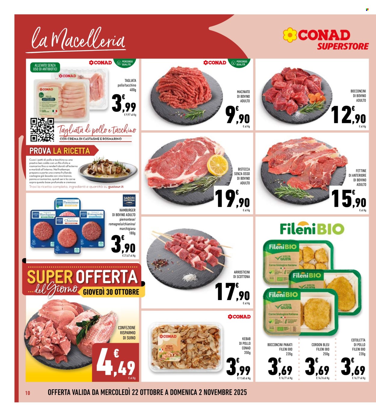 Volantino Conad Superstore - 22/10/2025 - 2/11/2025. Pagina 10