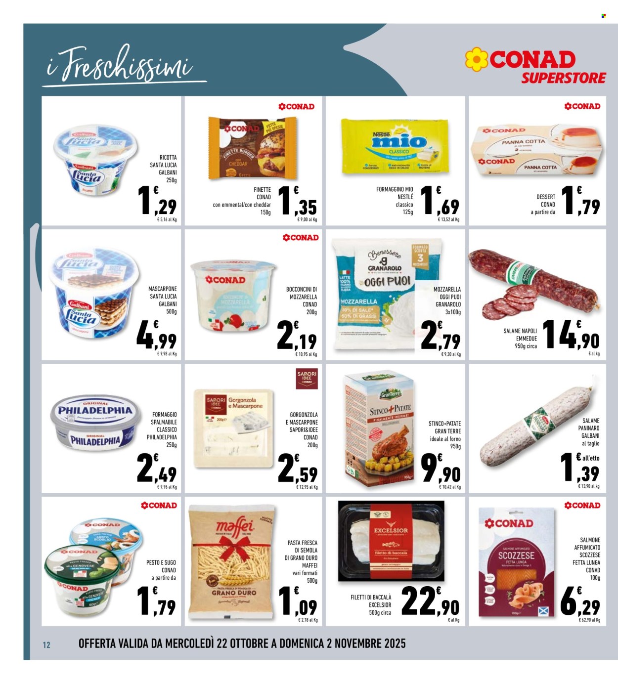 Volantino Conad Superstore - 22/10/2025 - 2/11/2025. Pagina 12