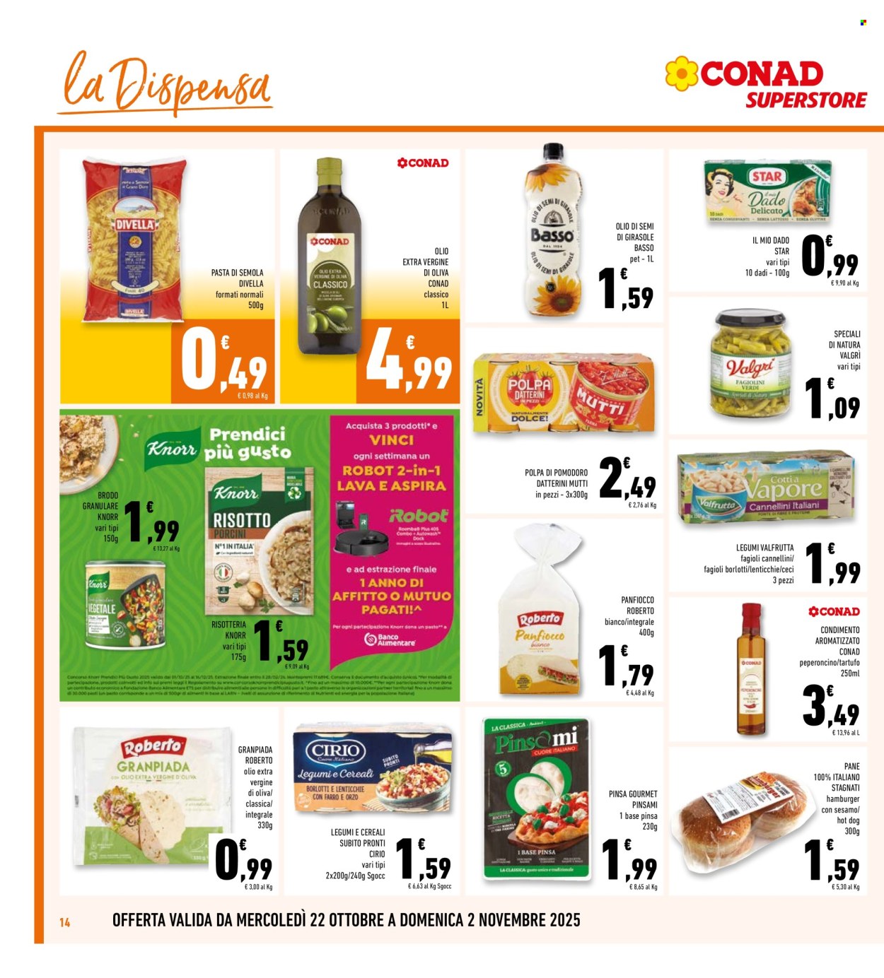 Volantino Conad Superstore - 22/10/2025 - 2/11/2025. Pagina 14