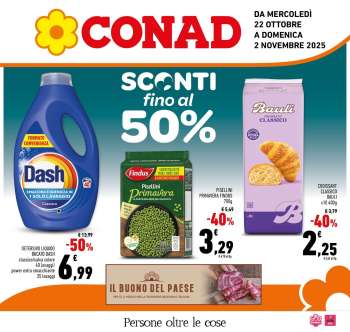 Volantino Conad - 22/10/2025 - 2/11/2025.