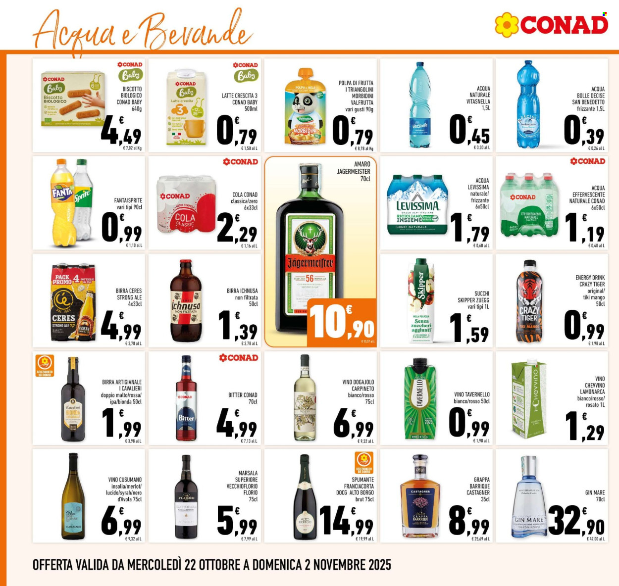 Volantino Conad - 22/10/2025 - 2/11/2025. Pagina 16