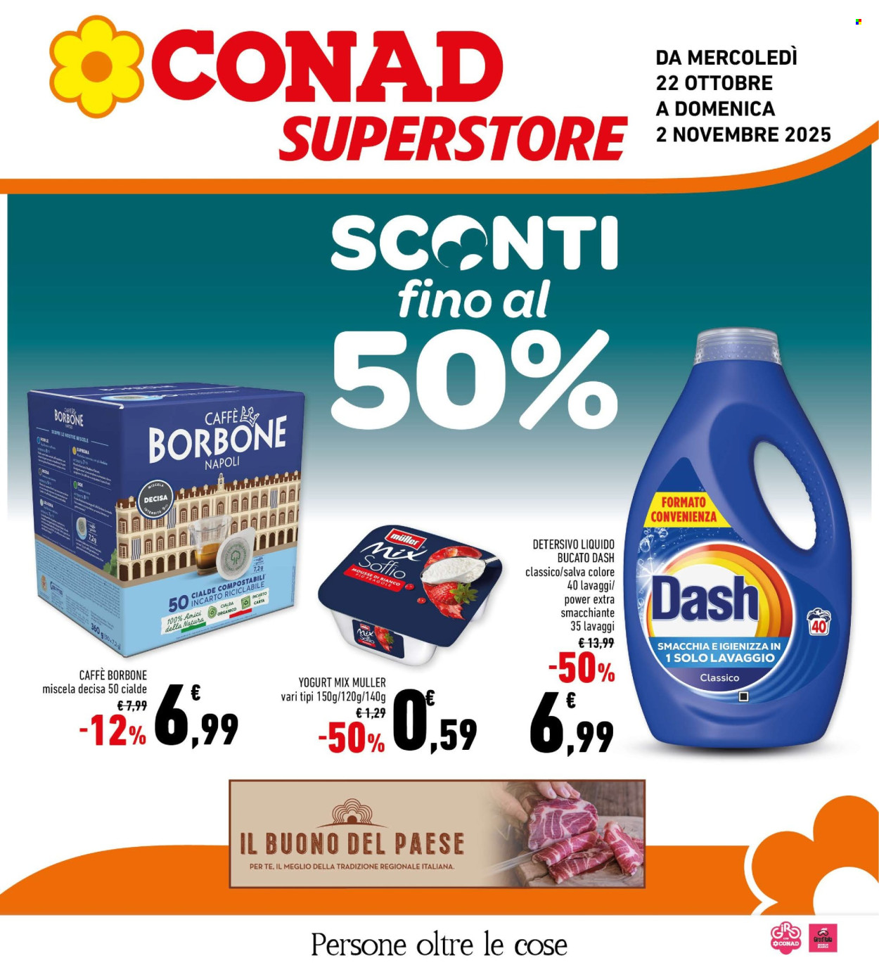 Volantino Conad Superstore - 22/10/2025 - 2/11/2025. Pagina 1