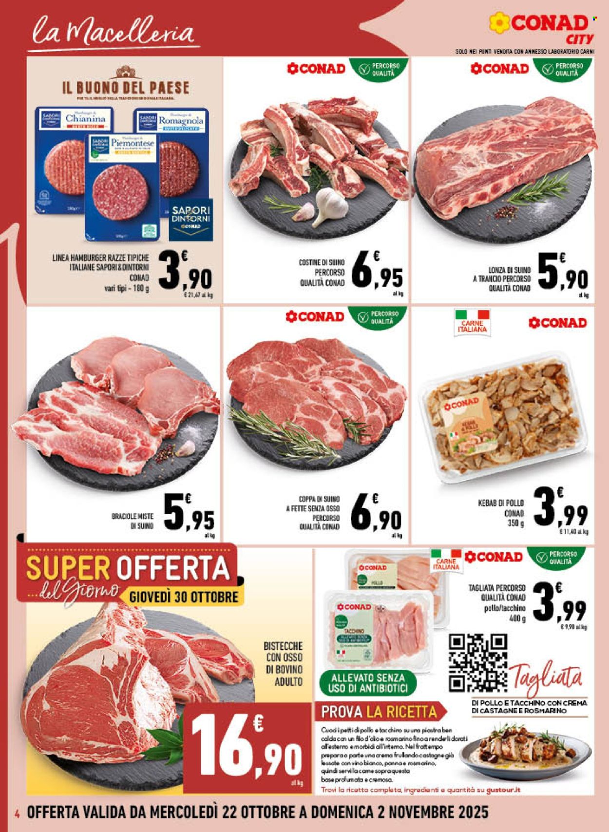 Volantino Conad - 22/10/2025 - 2/11/2025. Pagina 4