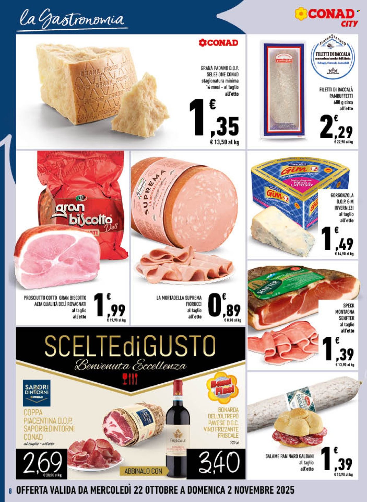 Volantino Conad - 22/10/2025 - 2/11/2025. Pagina 8