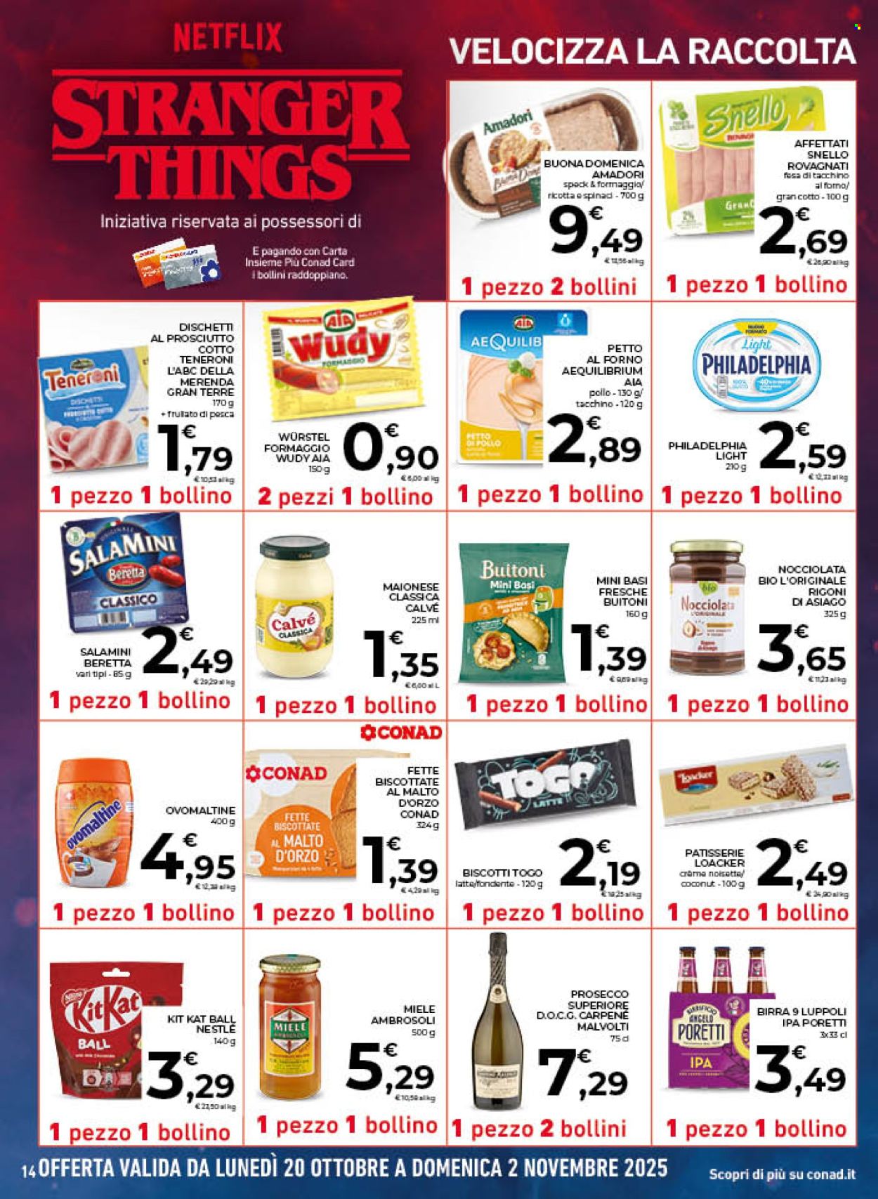 Volantino Conad - 22/10/2025 - 2/11/2025. Pagina 14