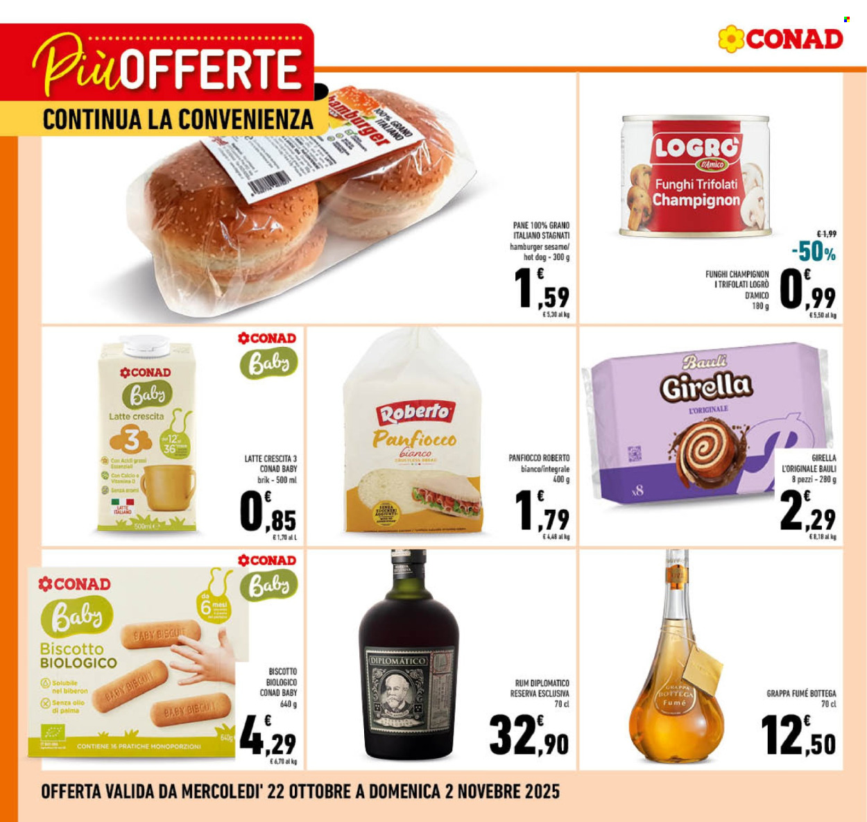 Volantino Conad - 22/10/2025 - 2/11/2025. Pagina 1