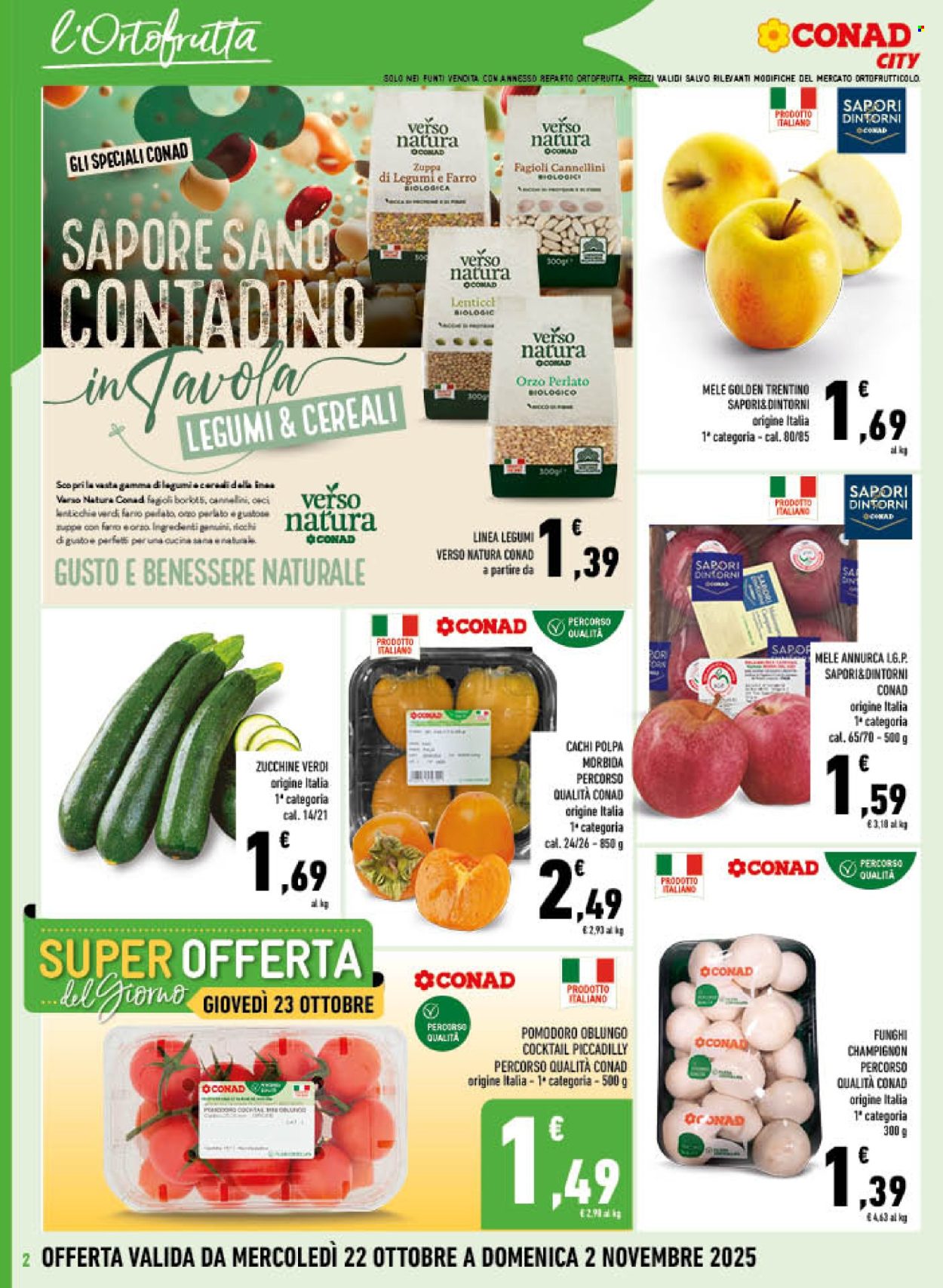 Volantino Conad - 22/10/2025 - 2/11/2025. Pagina 2