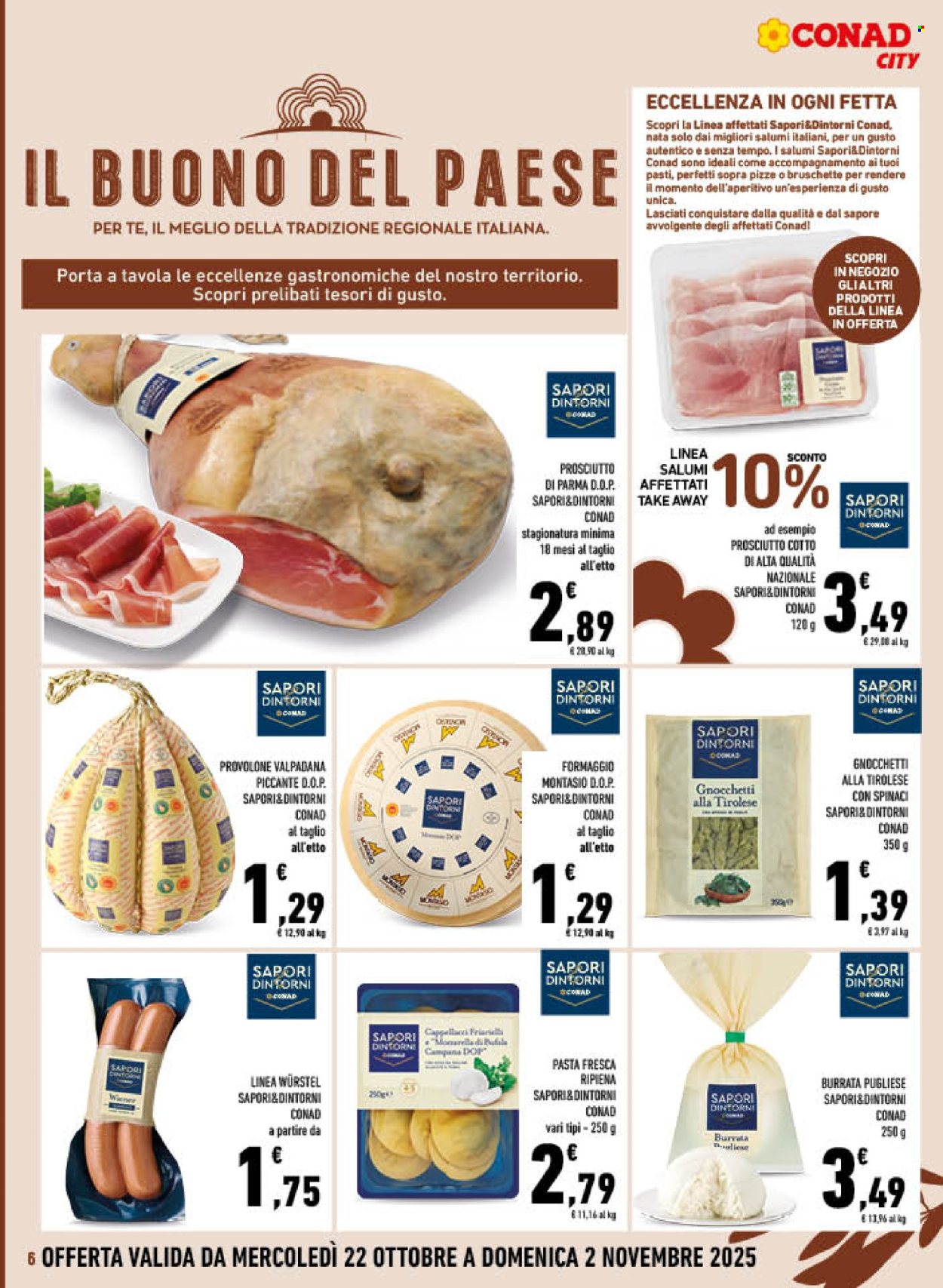 Volantino Conad - 22/10/2025 - 2/11/2025. Pagina 6