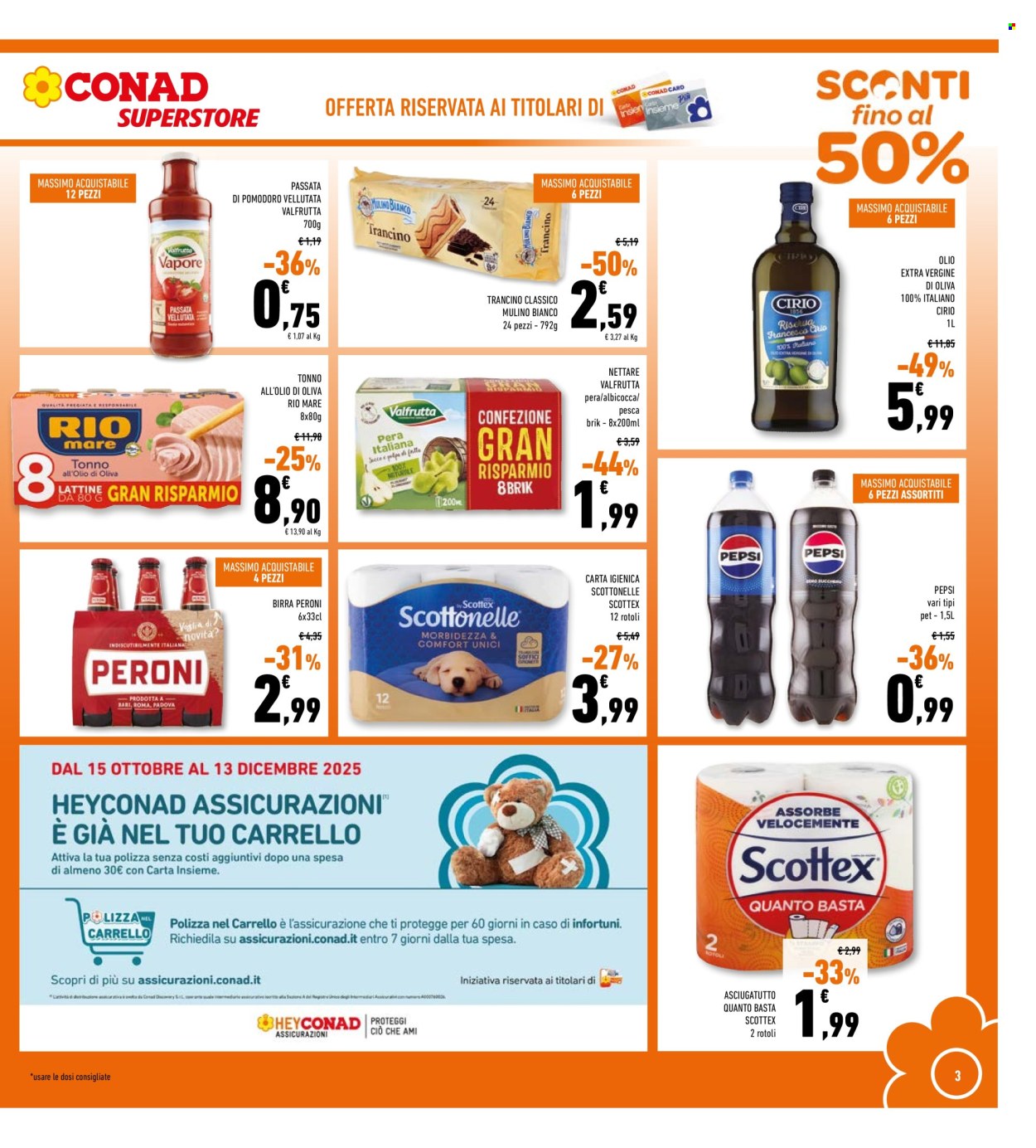 Volantino Conad Superstore - 22/10/2025 - 2/11/2025. Pagina 3