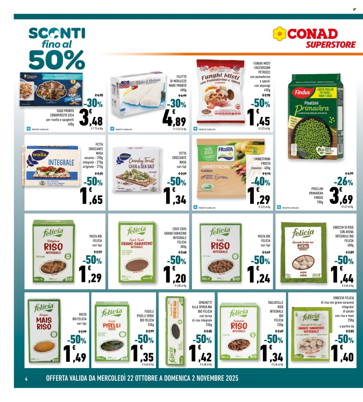 Volantino Conad Superstore - 22/10/2025 - 2/11/2025. Pagina 4