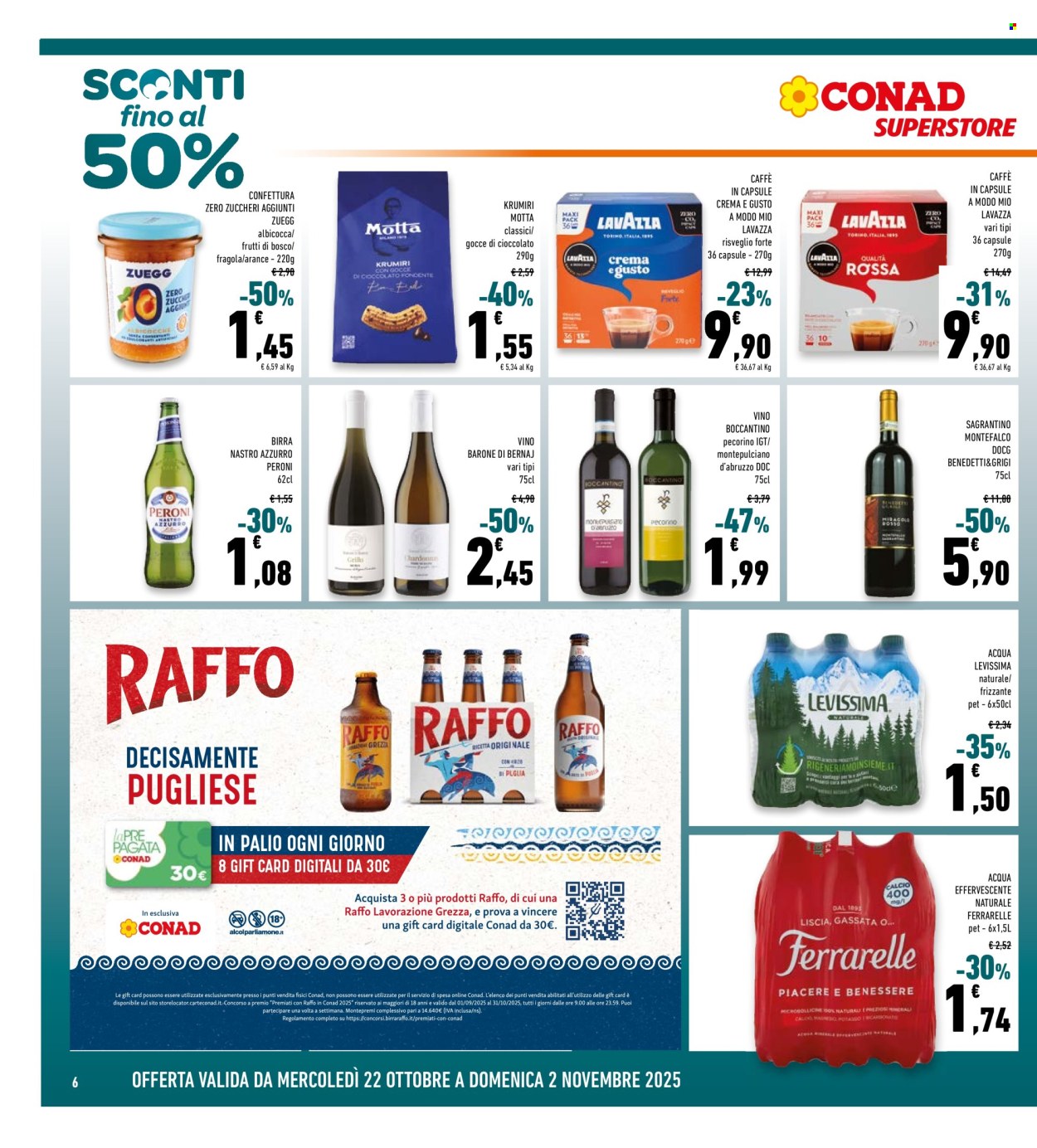 Volantino Conad Superstore - 22/10/2025 - 2/11/2025. Pagina 6