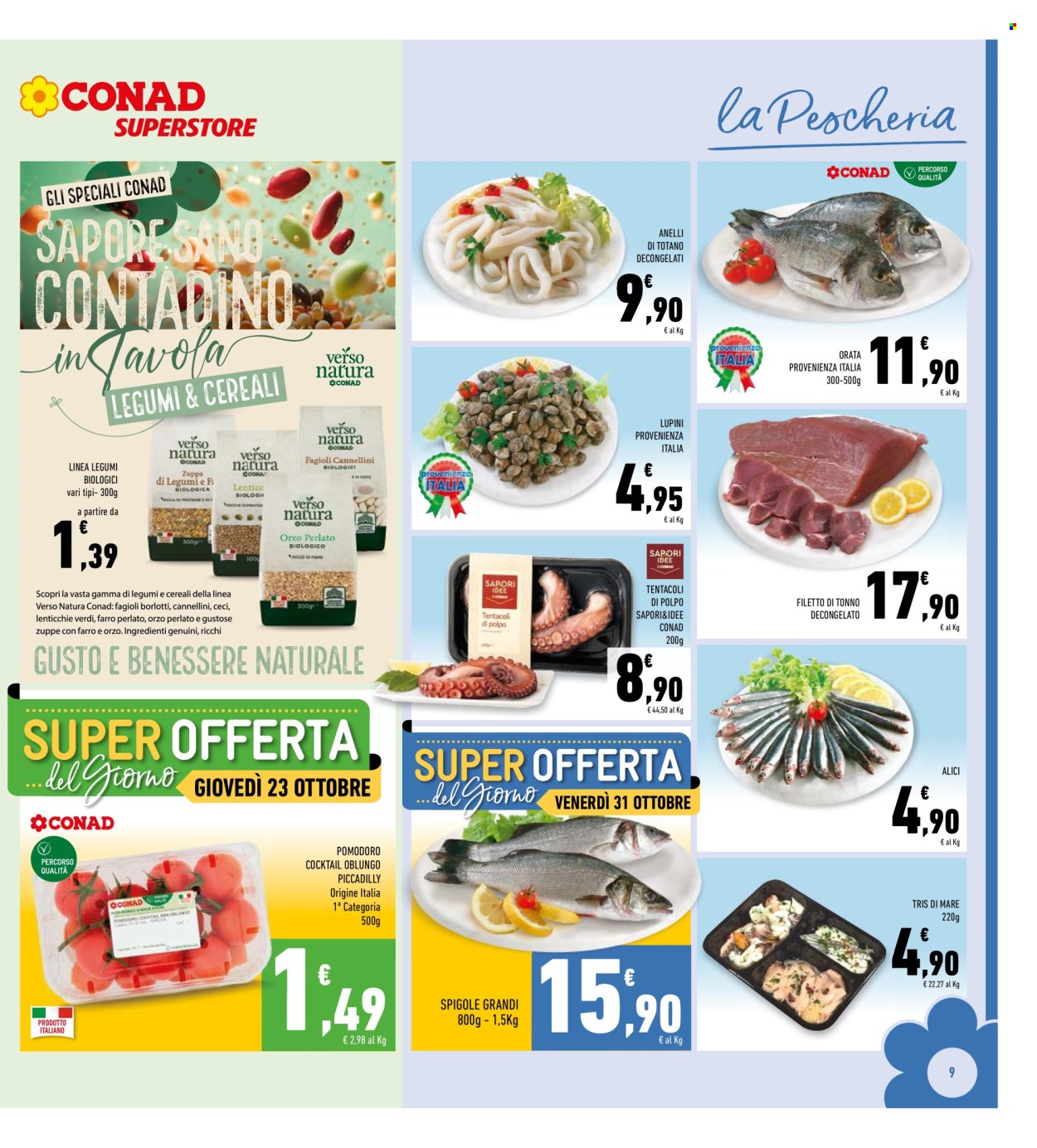 Volantino Conad Superstore - 22/10/2025 - 2/11/2025. Pagina 9