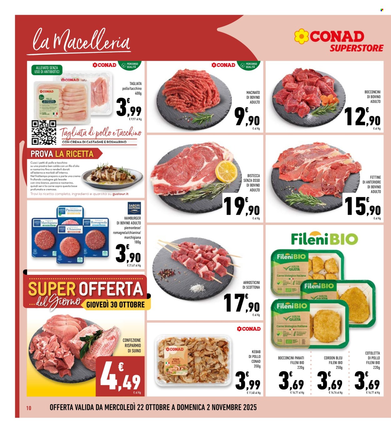 Volantino Conad Superstore - 22/10/2025 - 2/11/2025. Pagina 10
