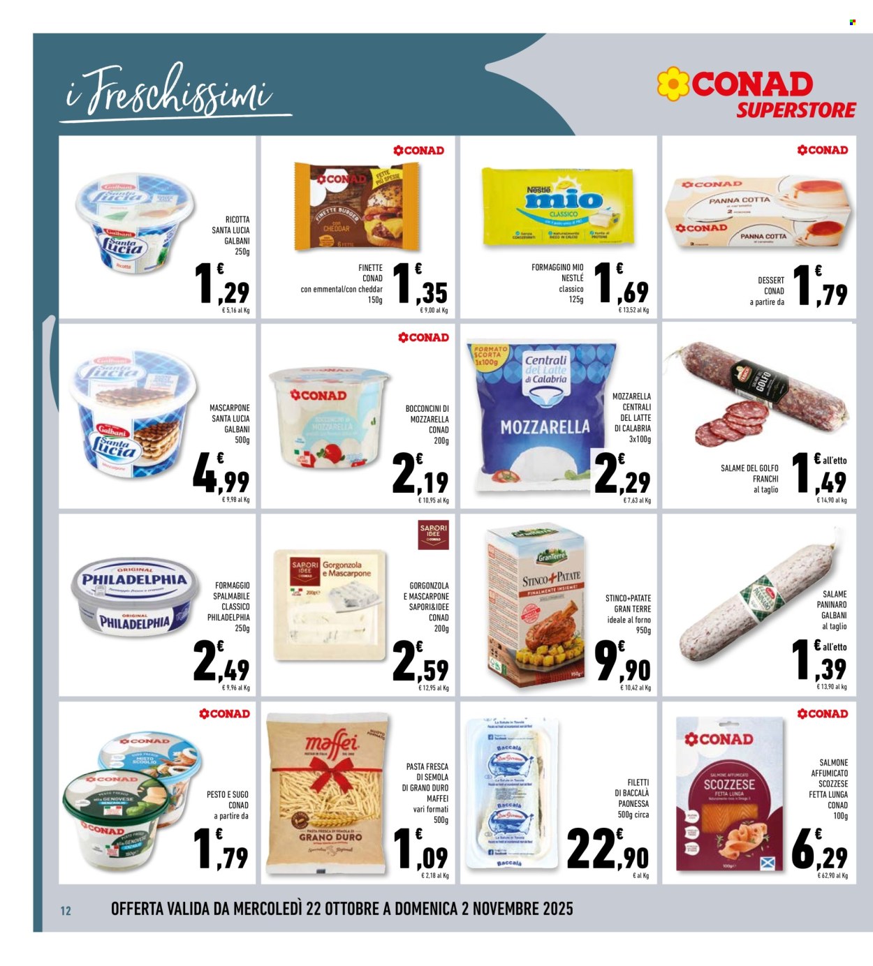 Volantino Conad Superstore - 22/10/2025 - 2/11/2025. Pagina 12