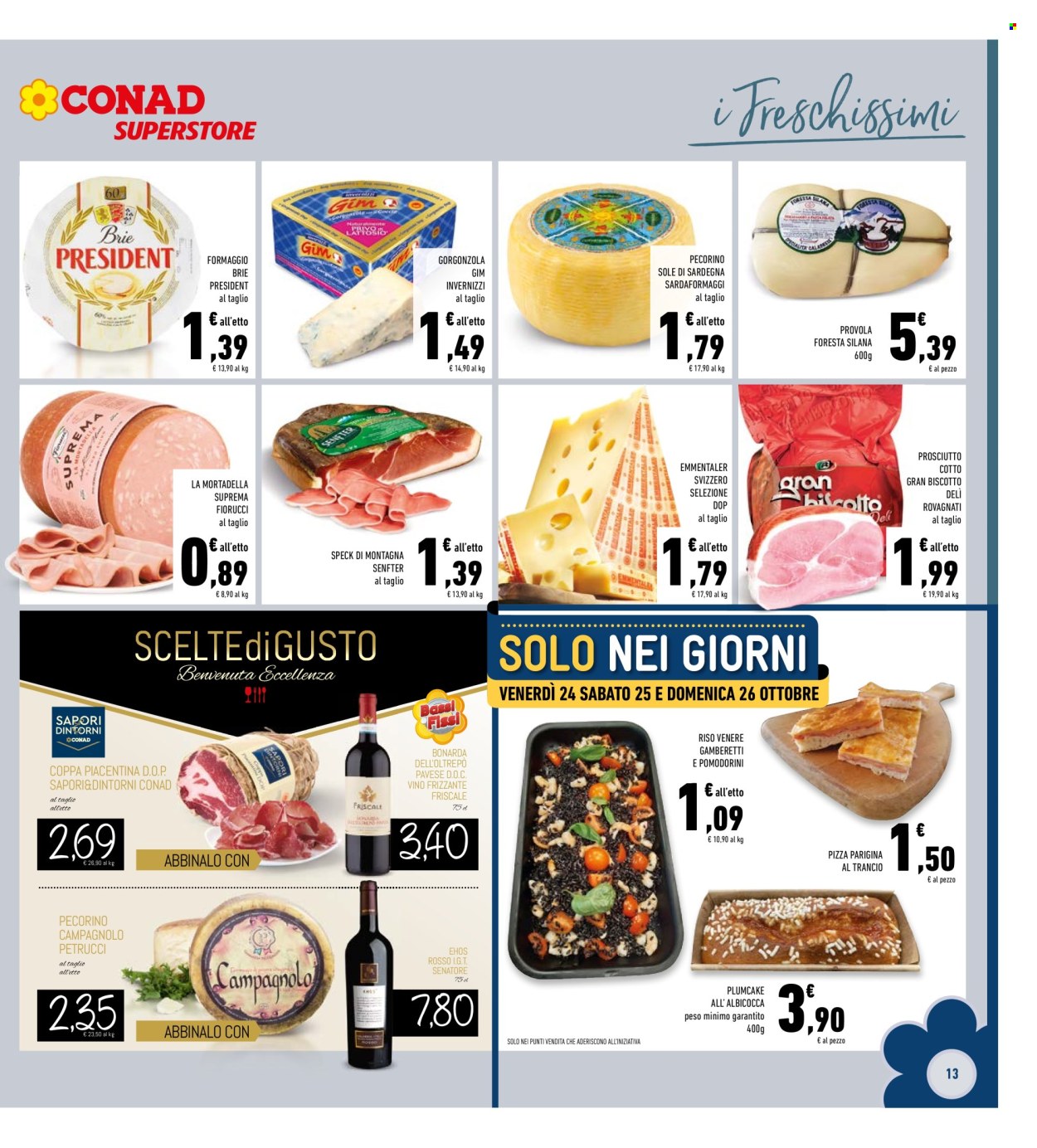 Volantino Conad Superstore - 22/10/2025 - 2/11/2025. Pagina 13