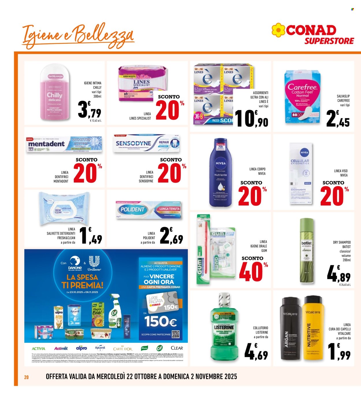 Volantino Conad Superstore - 22/10/2025 - 2/11/2025. Pagina 20
