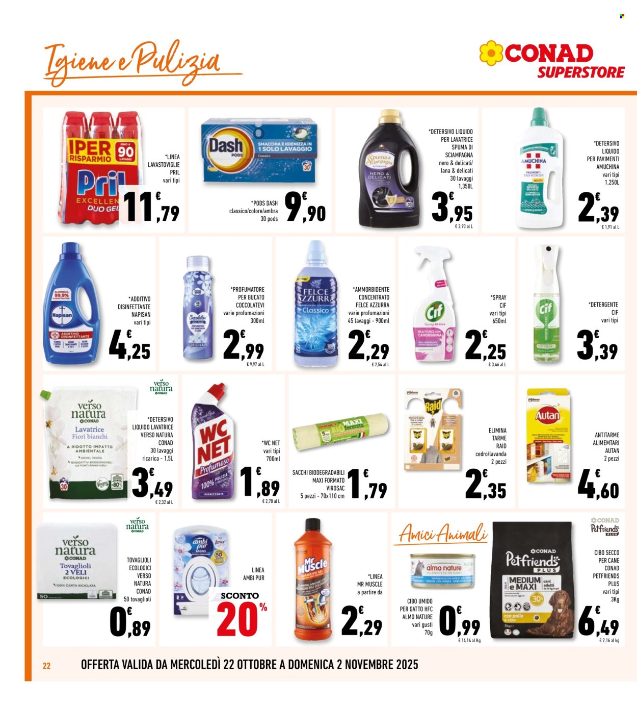 Volantino Conad Superstore - 22/10/2025 - 2/11/2025. Pagina 22