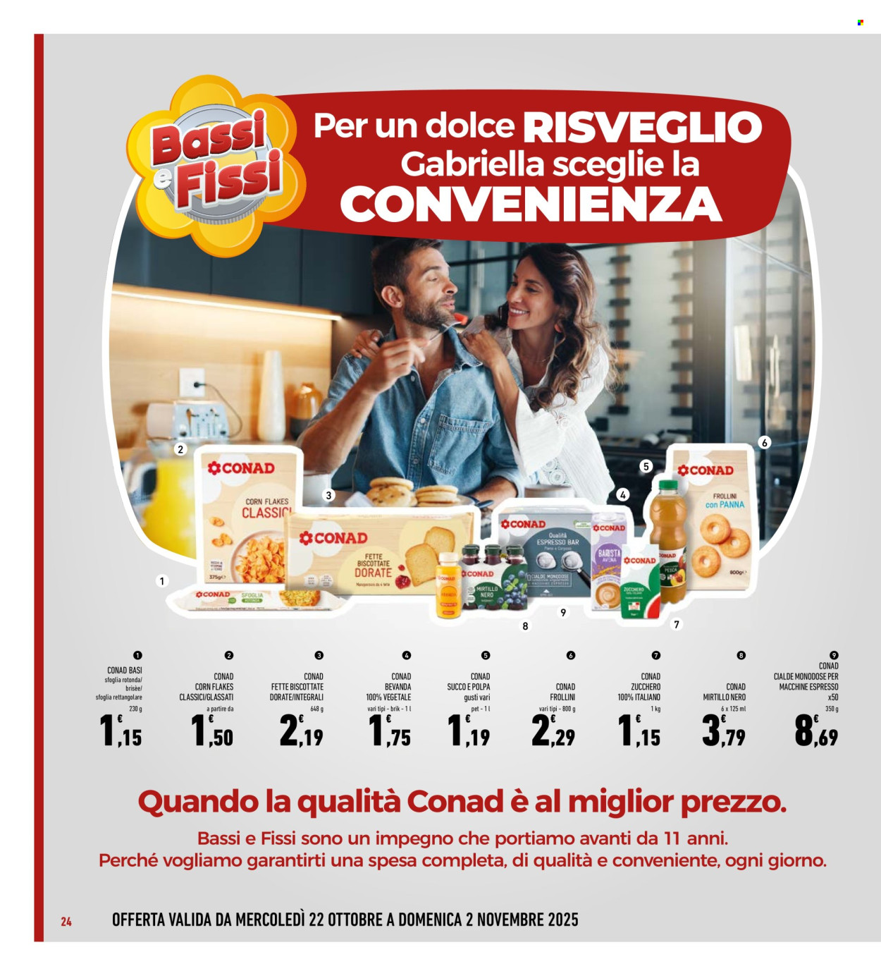 Volantino Conad Superstore - 22/10/2025 - 2/11/2025. Pagina 24