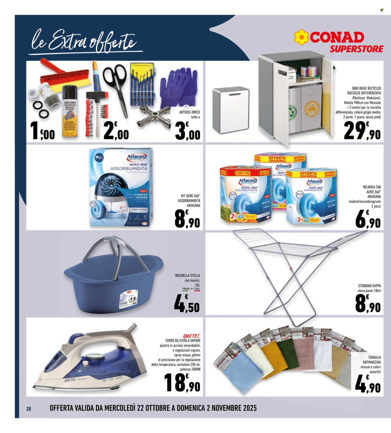 Volantino Conad Superstore - 22/10/2025 - 2/11/2025. Pagina 28