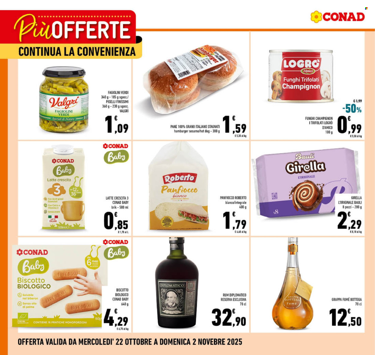 Volantino Conad - 22/10/2025 - 2/11/2025. Pagina 1