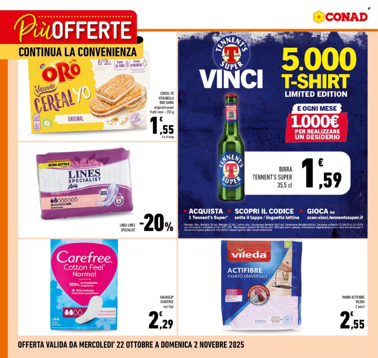 Volantino Conad - 22/10/2025 - 2/11/2025. Pagina 2