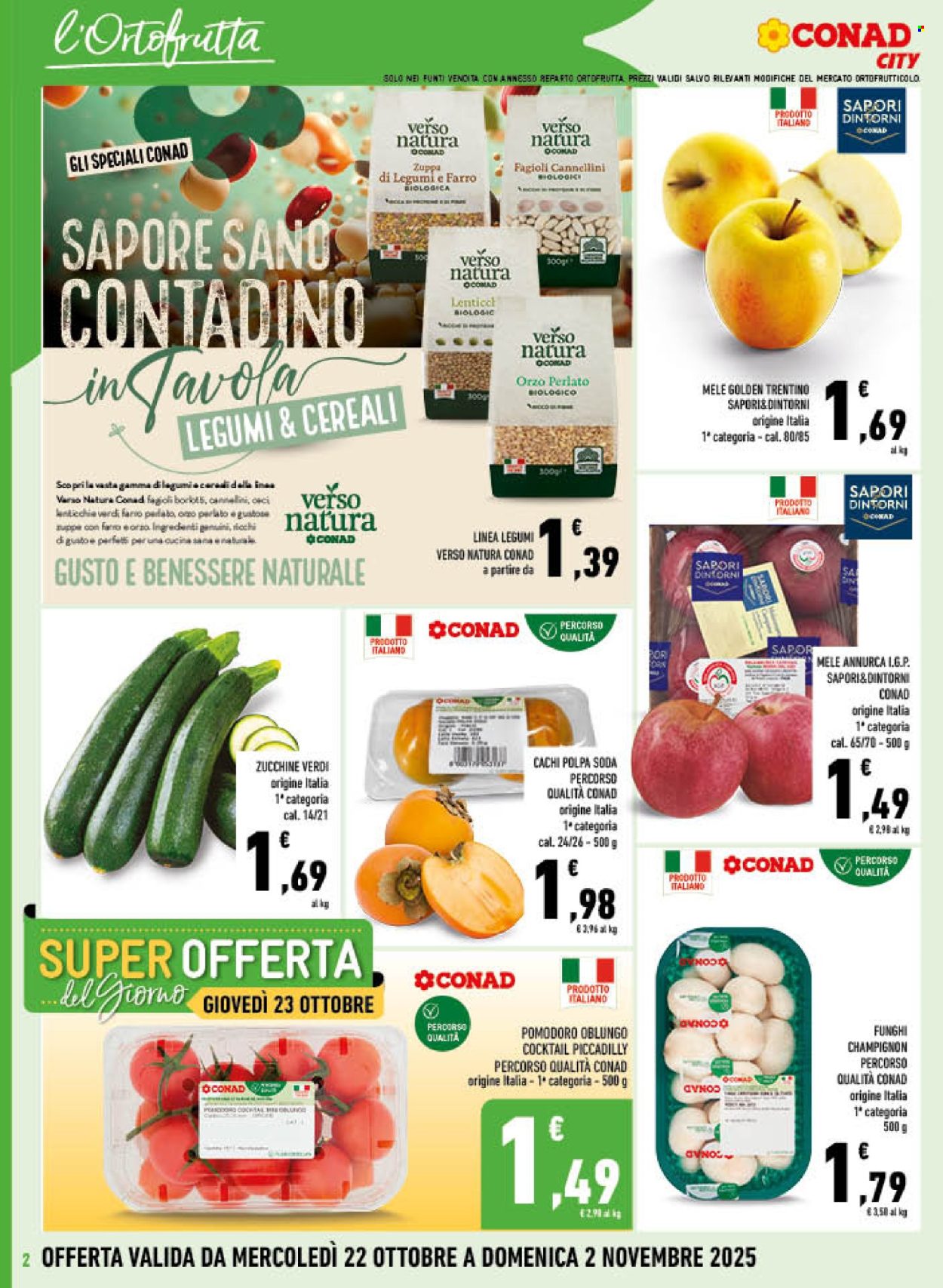 Volantino Conad - 22/10/2025 - 2/11/2025. Pagina 2