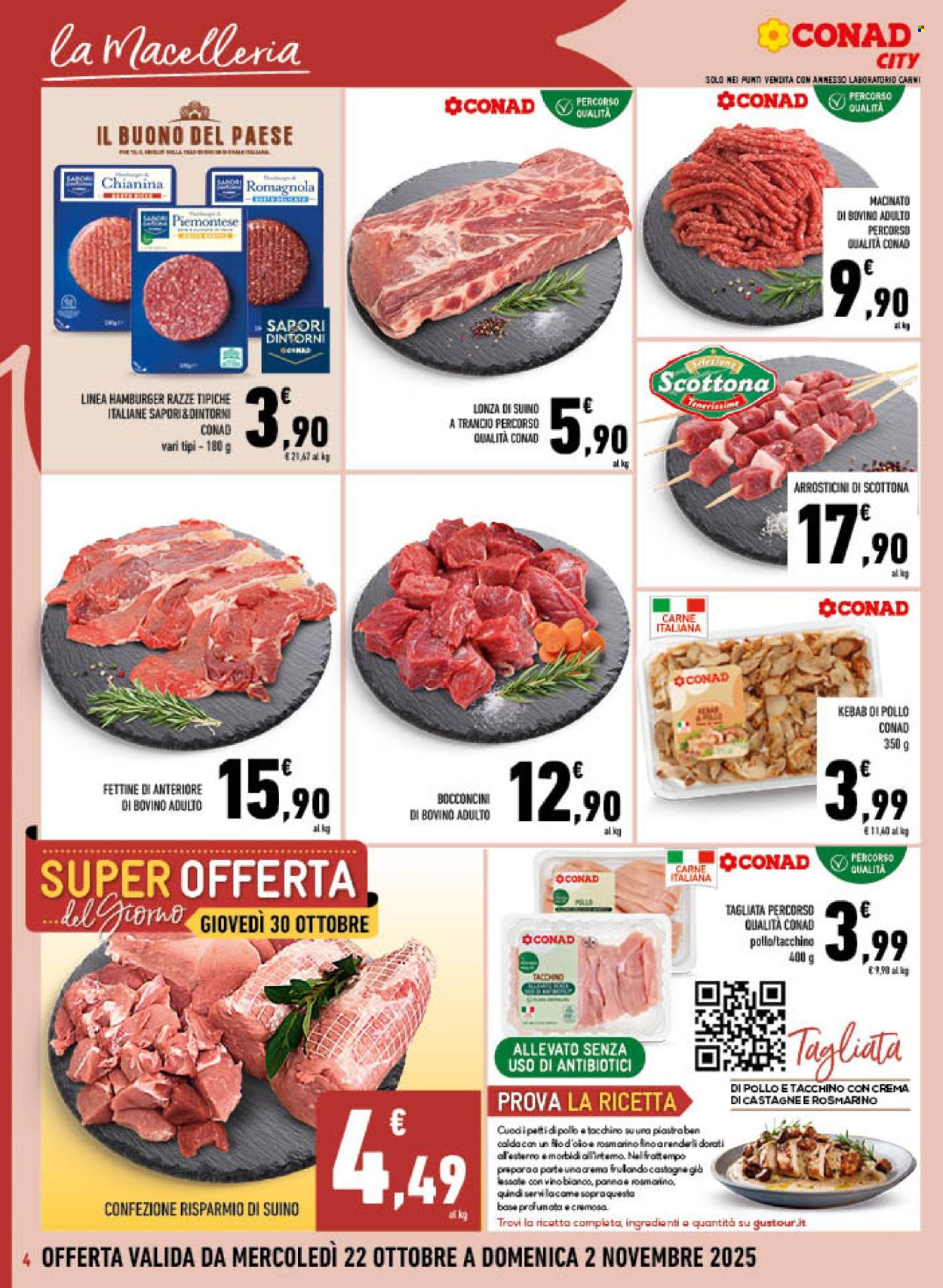 Volantino Conad - 22/10/2025 - 2/11/2025. Pagina 4