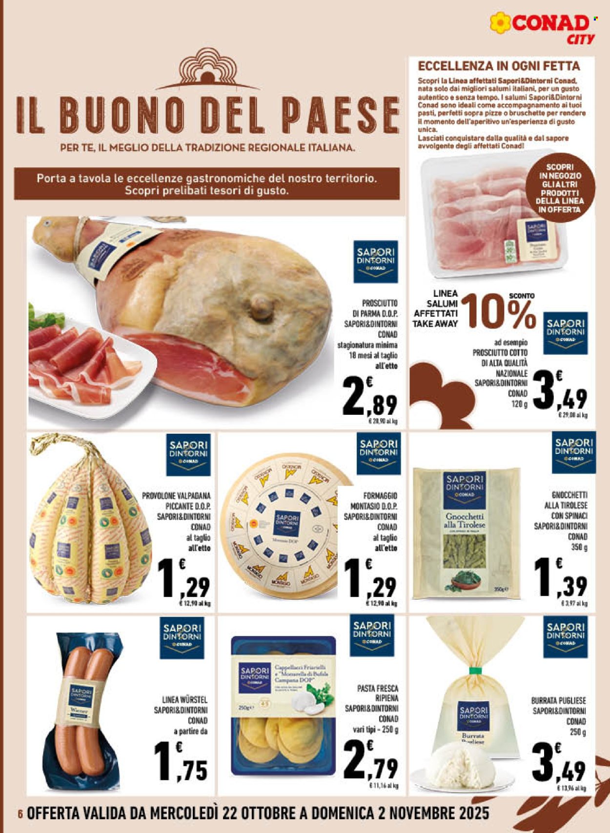 Volantino Conad - 22/10/2025 - 2/11/2025. Pagina 6