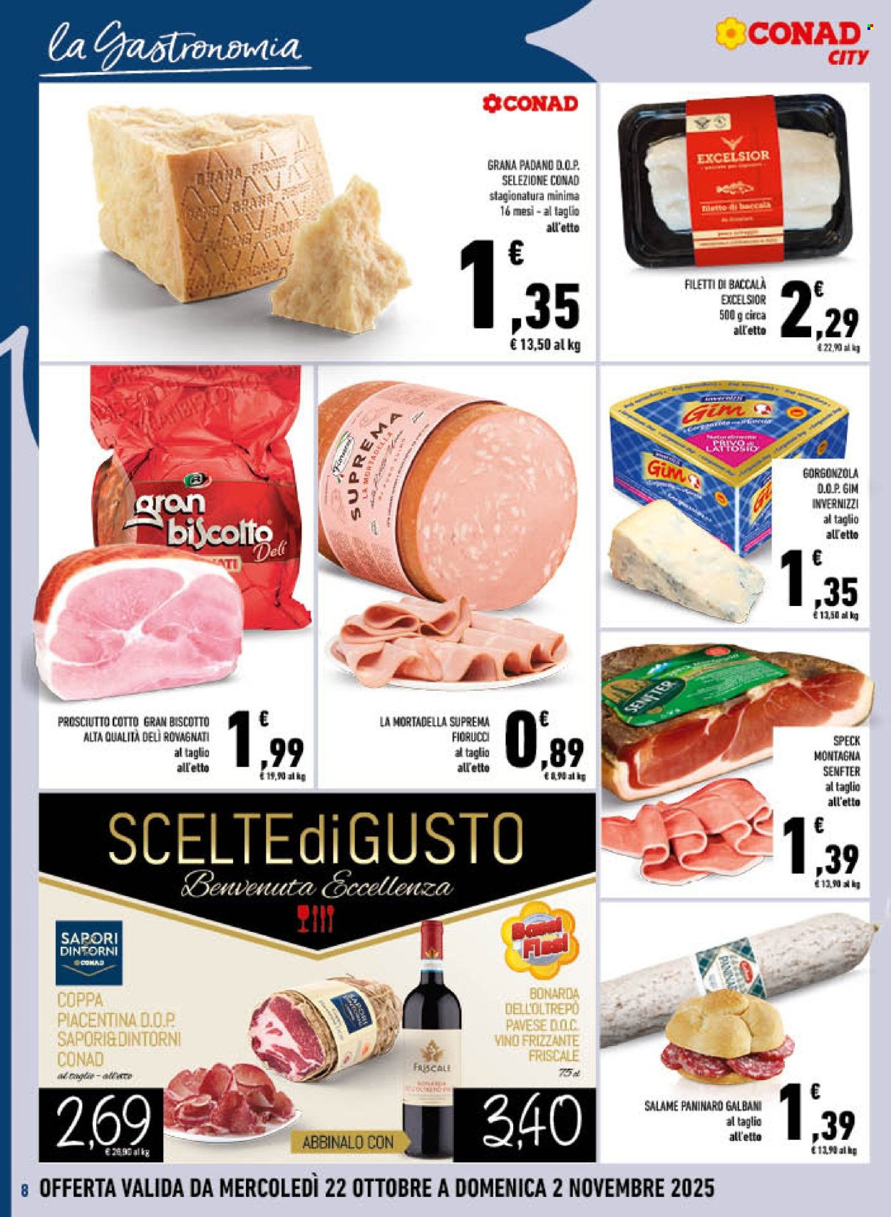 Volantino Conad - 22/10/2025 - 2/11/2025. Pagina 8