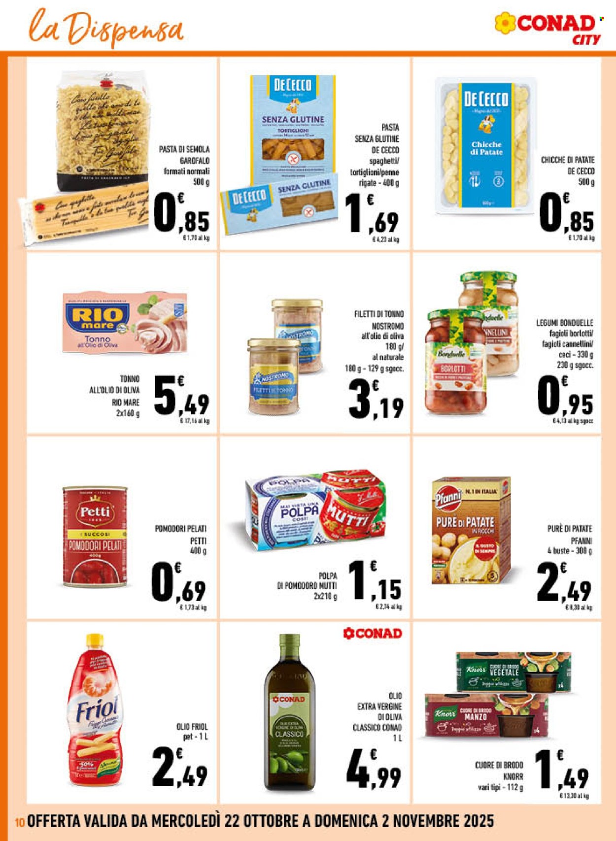 Volantino Conad - 22/10/2025 - 2/11/2025. Pagina 10