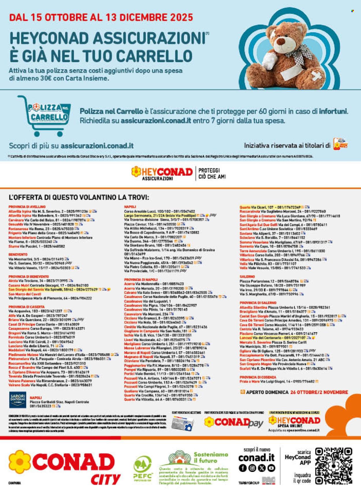 Volantino Conad - 22/10/2025 - 2/11/2025. Pagina 16