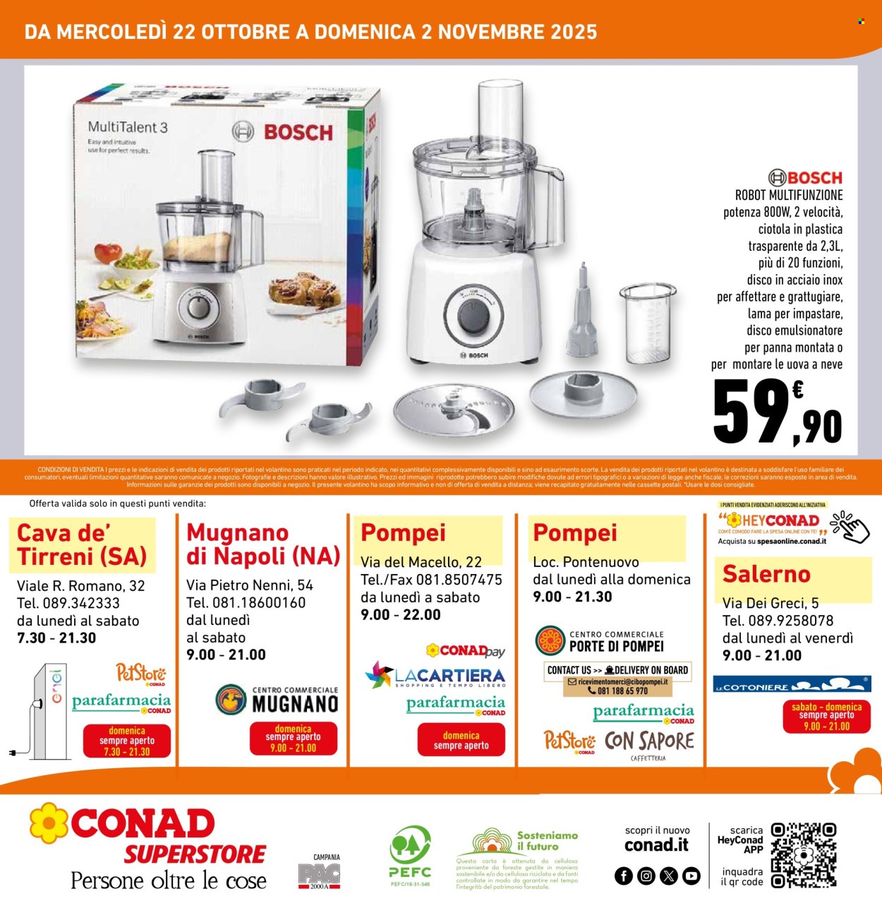 Volantino Conad Superstore - 22/10/2025 - 2/11/2025. Pagina 4