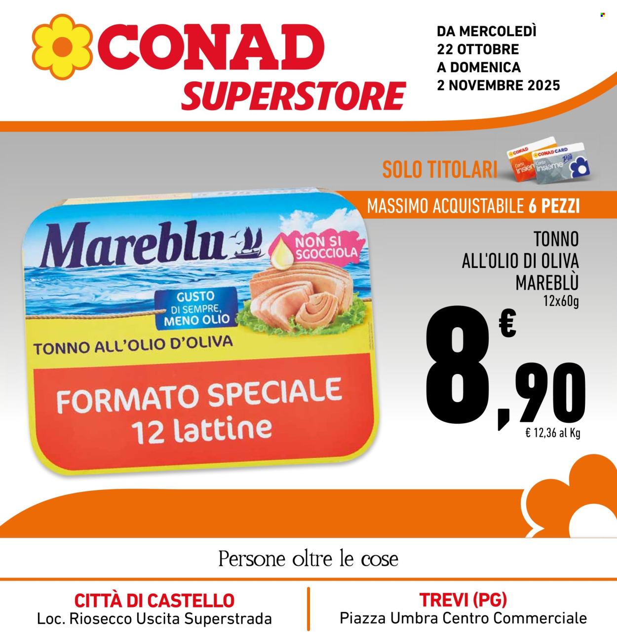 Volantino Conad Superstore - 22/10/2025 - 2/11/2025. Pagina 1