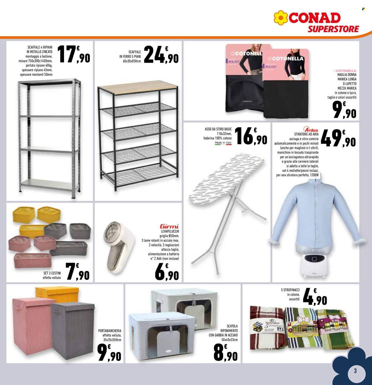 Volantino Conad Superstore - 22/10/2025 - 2/11/2025. Pagina 3