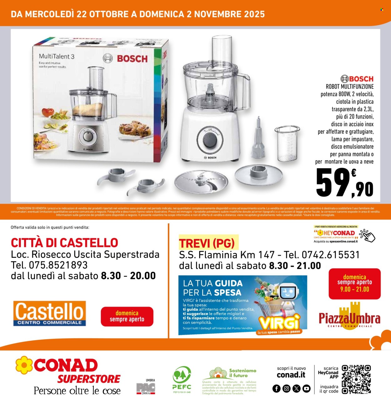 Volantino Conad Superstore - 22/10/2025 - 2/11/2025. Pagina 4
