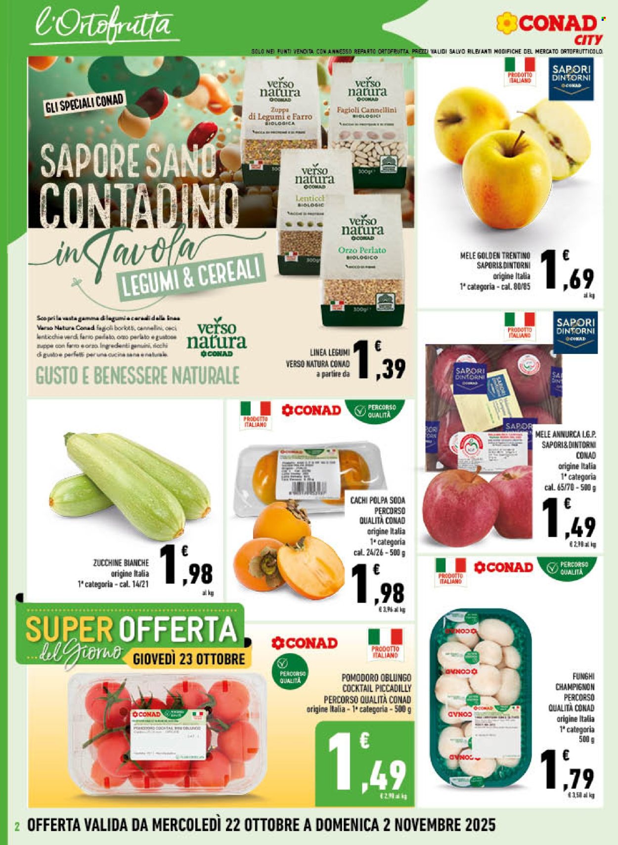 Volantino Conad City - 22/10/2025 - 2/11/2025. Pagina 2