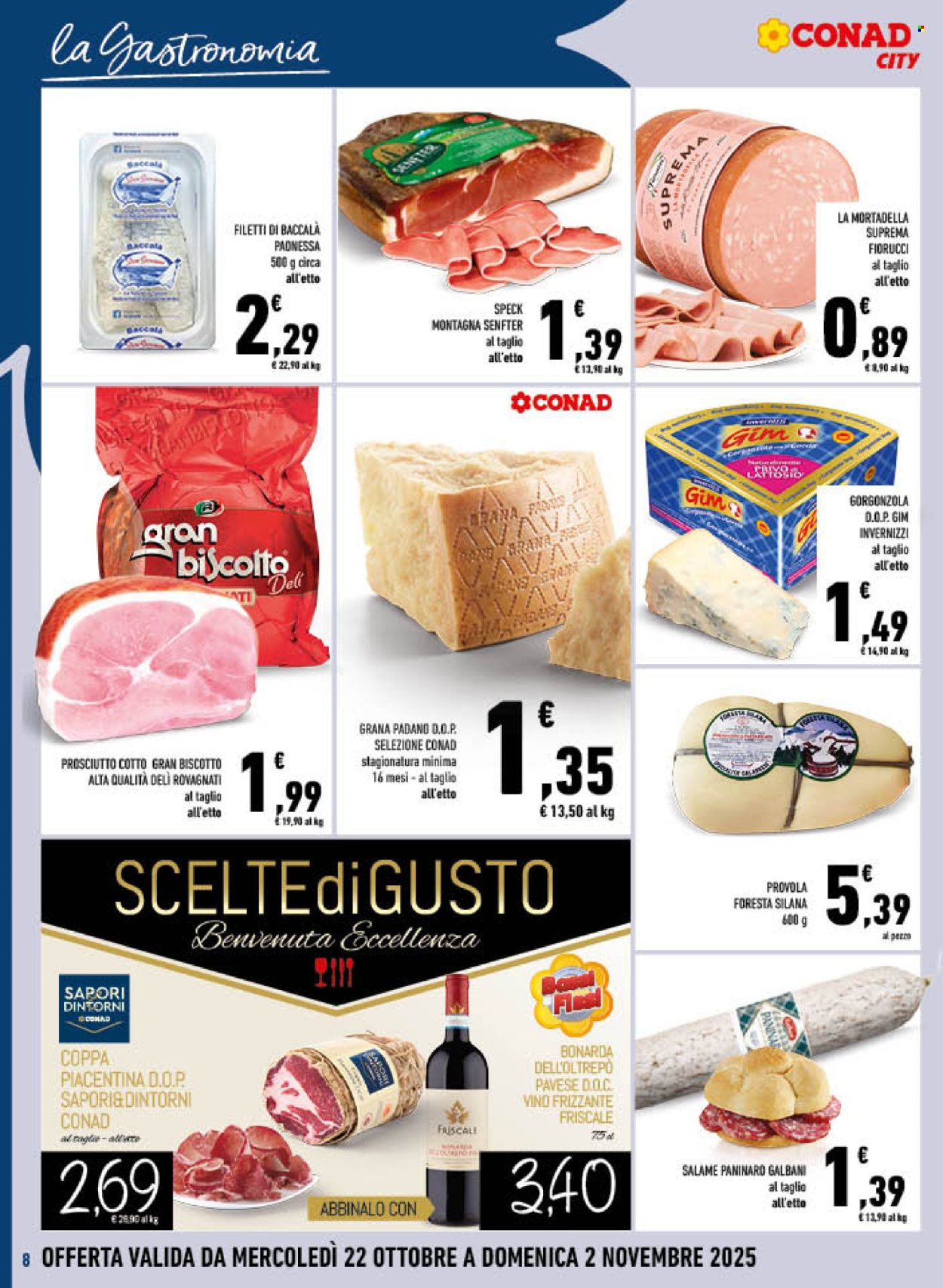 Volantino Conad City - 22/10/2025 - 2/11/2025. Pagina 8