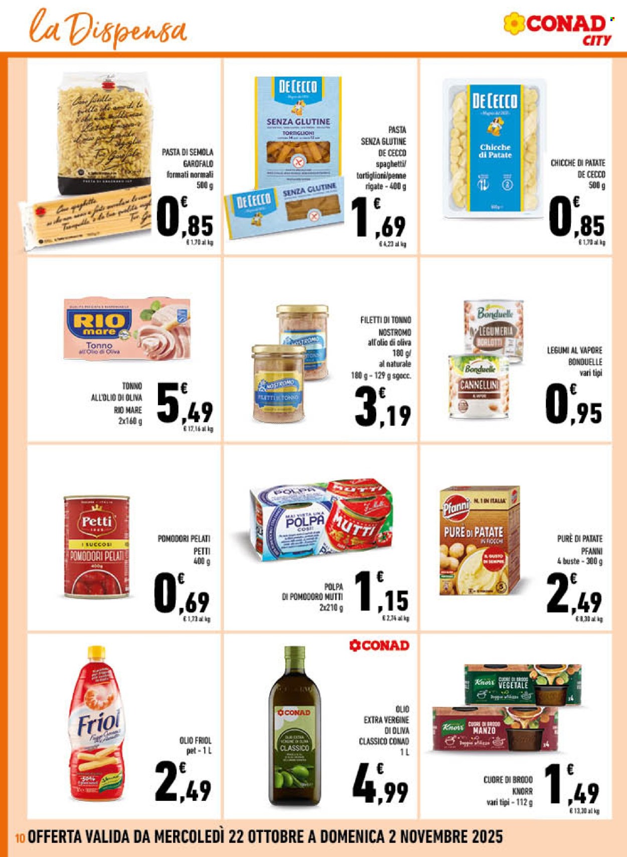 Volantino Conad City - 22/10/2025 - 2/11/2025. Pagina 10